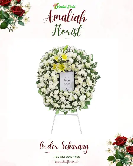 Krans Bunga Duka Semidang Alas